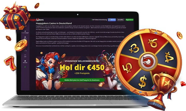 HappyJokers Casino Belgique Desktop